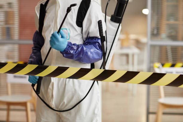 Professional Infectious Disease Decontamination technician working in Karval, CO